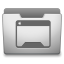 Aluminum Grey Desktop Icon 64x64 png